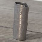 Vintage Silver Cigarette Lighter Case Holder Both Sides Etched   Horse Scene