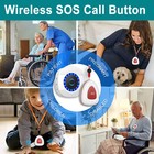 2 Room Ringers  3 Sos Call Buttons likepai N92s Caregiver Pagers For Elderly