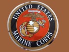  U s Military Marine Corps Ega Oversized Large Window Decal Sticker 12  Inches 