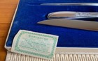 1847 Rogers Bros  Ambassador 3-piece Large Carving Set Silverplate Flatware