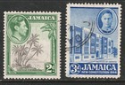 Jamaica  Lot 31 - Postage  1938-45 - Vf - Mh   U  2026 Scott Cat  Value  52 85