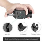 Fomito V-mount Battery Plate With C-clamp For Tripod Light Stand Camera Cage Vk-