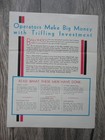1932 Ballyhoo Pinball Flyer Original 4-side Fold-out     First Bally Machine Flyer