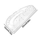 Fashion Clear Metric Sewing Ruler French Curve Pattern Making Ruler For Beginner