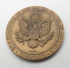 Medallic Art Co  Ny Bronze Coin Richard Milhouse Nixon President 