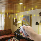Pchero 6pcs Led Taper Candles With Remote Control  Battery Operated Flameless Fl