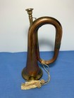 Vintage Copper Brass Bugletrumpet Military Cavalry Ceremonial Scout