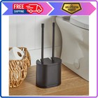 Better Homes   Gardens Toilet Bowl Brush And Plunger Set  Black