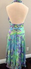 Vintage   Tadashi Shoji  10 Floral Chiffon Nwt