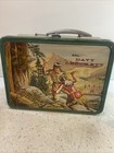 Davy Crockett Metal Lunchbox 1955 W  Thermos American Thermos Bottle Co  Holtemp