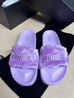 Puma Fur Slide Rihanna Fenty Orchid Bloom Women s Us Size 8 New In Box