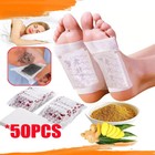 Detox Foot Patches Pads Feet Slimming Body Toxins Deep Cleansing Herbal 50pcs