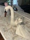 Sew Heart Felt Odette Swan Head W  Wings  Large Handmade England Baby Room Decor