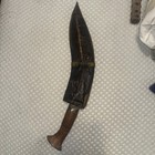 Antique Vintage Indian Gurkha Kukri Khukuri Blade Sword Knife W  Scabbard Sheath