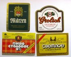 Excellent Assortment Of 8 International Beer Labels Lot  35