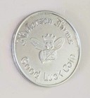 Vtg Nickerson Farms 1973 Good Luck Coin token 50 Cent Gift Shop Trade In Value