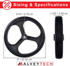 8  Rear Caster Wheel For Drive Medical Duet Rollator transport Chair  795       