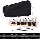 Easy To Carry 27 Note Glockenspiel Xylophone Aluminum Music Instrument