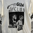 The Gun Club T-shirt S-2x Unisex  screen Printed 