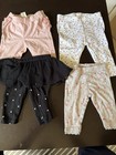Girls Leggings Lot Of 4 Newborn Nb   0-3 Months Bin20