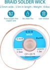 Cabax Solder Wicks  No-clean Braided Wicks Desoldering Solder    