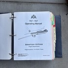 Boeing 757 767 American Airlines Flight Operating Manual 1989
