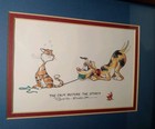 Robert Marble Signed Lithograph  the Calm Before The Storm  5x7 Print 10x12 Fram