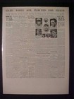 Vintage Newspaper Headlines baseball Sox Shoeless Joe Jackson Fraud Scandal 1920