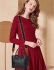 Adjustable Wide Purse Strap Leather Ends Replacement Handbag Purses For Shoulder