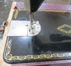 Antique Singer Sewing Machine Electric Model 66 W case   Ca 1906   H113064