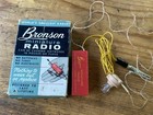 Bronson Miniature Crystal Radio   Box 1950s Chicago