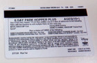 Disney Park Hopper Pass Used No Value