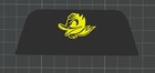 Oregon Ducks Riddell Speed Flex Football Helmet Bumpers Custom 3d Printed