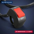 1 Piece Motorcycle Handlebar Switch Handlebar Toggle Switch With On Off Push But