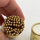 Vintage Bank Of Stockton Advertising 100 Year Anniversary Gold Match Box Matches