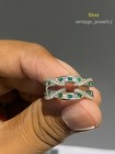 0 50ct Round Lab Created Diamond Ring Enhancer Guard Wedding Band 14k Gold Over