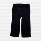 Janie And Jack Toddler Boys Classic Corduroy Pants Black Adjustable Waist Sz 2t