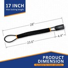 Black Steering Wheel Lock Anti-theft Security System Car Truck Suv Auto Lock