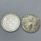 Dollar Slot Gaming Tokens 2x Las Vegas Hotel Fremont And Mccarran Airport 1982
