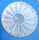 Vintage Art Deco Frosted Glass Daisy Ceiling Light Lamp Shade 3 Hole