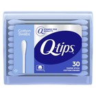 Q-tips Swabs Travel Pack 30 Count  Pack Of 1 Blue