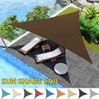 Sun Shade Sail Triangle Canopy Cover Uv Block Sunshade For Yard Garden Outdoor