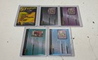 1995 Marvel Fleer Ultra X-men   Metal Trading Card Lot 5 Cards See Photos