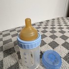 Vintage Playtex Drop-ins 4 Oz Baby Bottle Nurser Blue   Nipple