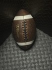 Wilson Gst Football Nfhs ncaa Leather Football - Game Prepped And Tacked 