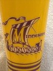 Rare Minnesota Vikings 1961 Logo 10  Inch Plastic Cup  Super Cool  Look  
