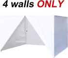 Eurmax Full Zippered Walls For 10 X 10 Pop Up Canopy 10x10 Canopy Sidewalls