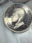 Edward Viii 1936 Bermuda Silver Proof Pattern Plain Edge Crown Q100