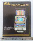 Bally  video  Slot Machine Casino Flyer Brochure Color Ad  model V1211 