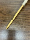 Wooden Drop Spindle For Weaving Yarn  16  Vintage Looming